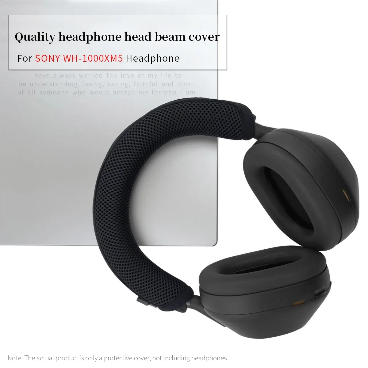 Sony Headphone Wh-1000Xm5 - غطاء حزام الرأس عالي الجودة لسماعات
