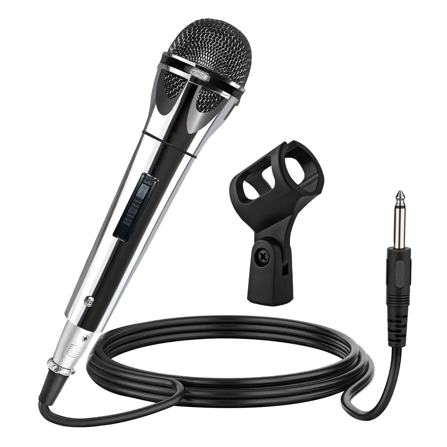 Shure Mic Sm58 - ميكروفون ديناميكي XLR بخمسة أسلاك، ميكروفون
