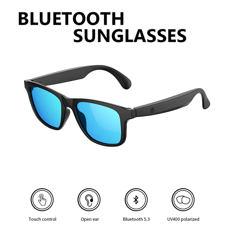 Bluetooth Headset On Ear - نظارات ذكية مضادة للأزرق ، بلوتوث