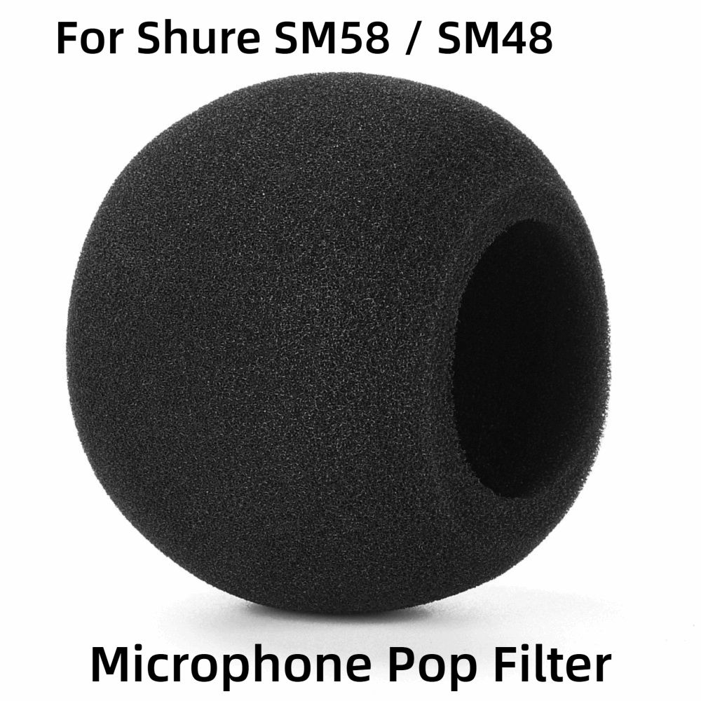 غطاء ميكروفون بديل من الإسفنج  - مراجعة Shure Mic Mv7 وسعره