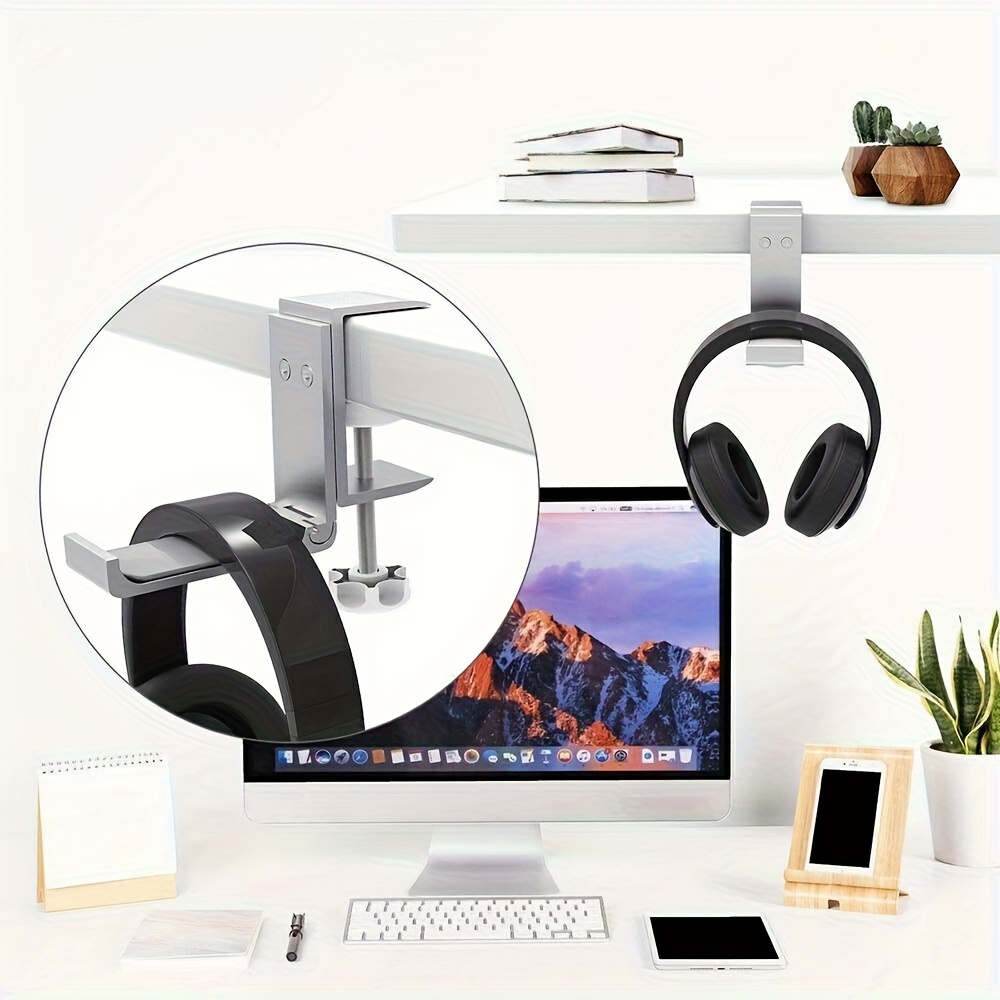 حامل سماعات رأس قابل للطي مصنو - مراجعة Headphone Stand Desk وسعره