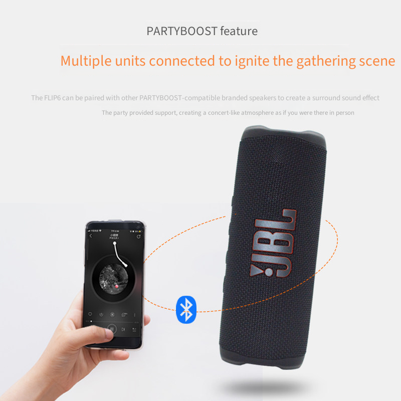 مكبر صوت لاسلكي JBL FLIP6 لليو - مراجعة Jbl Speaker Flip 6 وسعره
