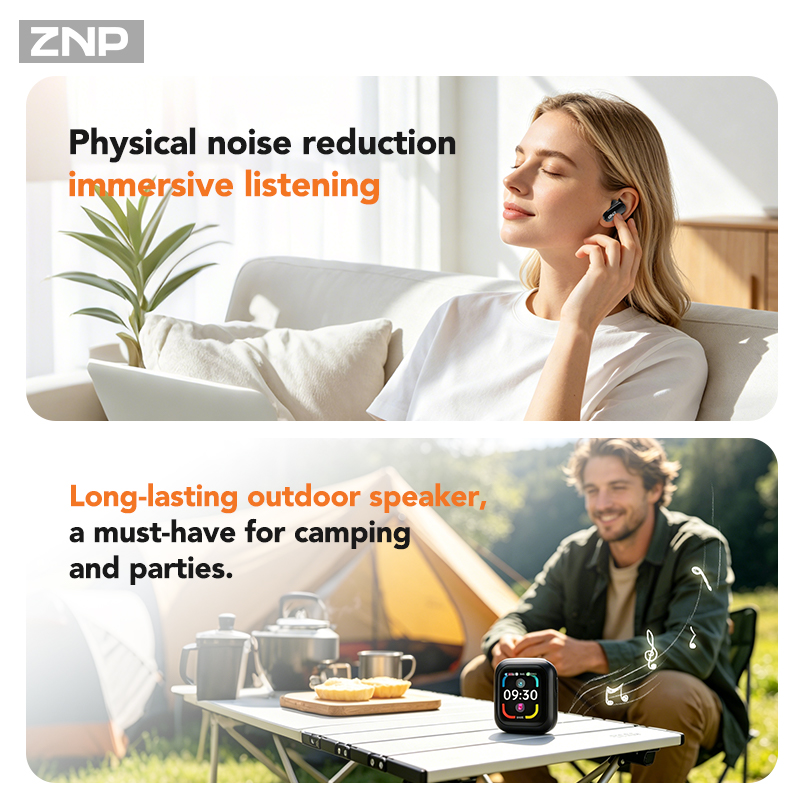 سماعات أذن لاسلكية ZNP N04 TWS - مراجعة Wireless Earbuds Tws وسعره