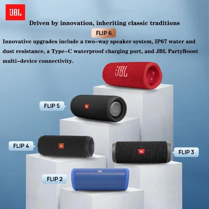 مكبر صوت JBL FLIP6، تصميم أسطو - مراجعة Jbl Speaker Flip 6 وسعره
