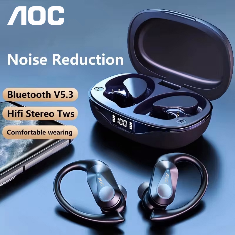 سماعات رأس رياضية لاسلكية من C - مراجعة Sports Earphone Hook وسعره