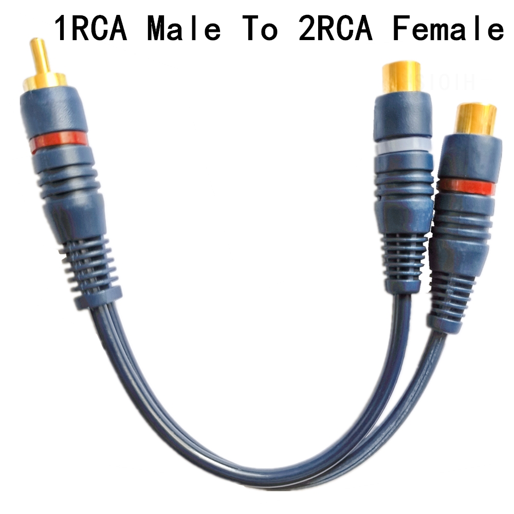 خط كوبر سلك 2 RCA أنثى إلى 1 R - مراجعة Audio Splitter Y وسعره