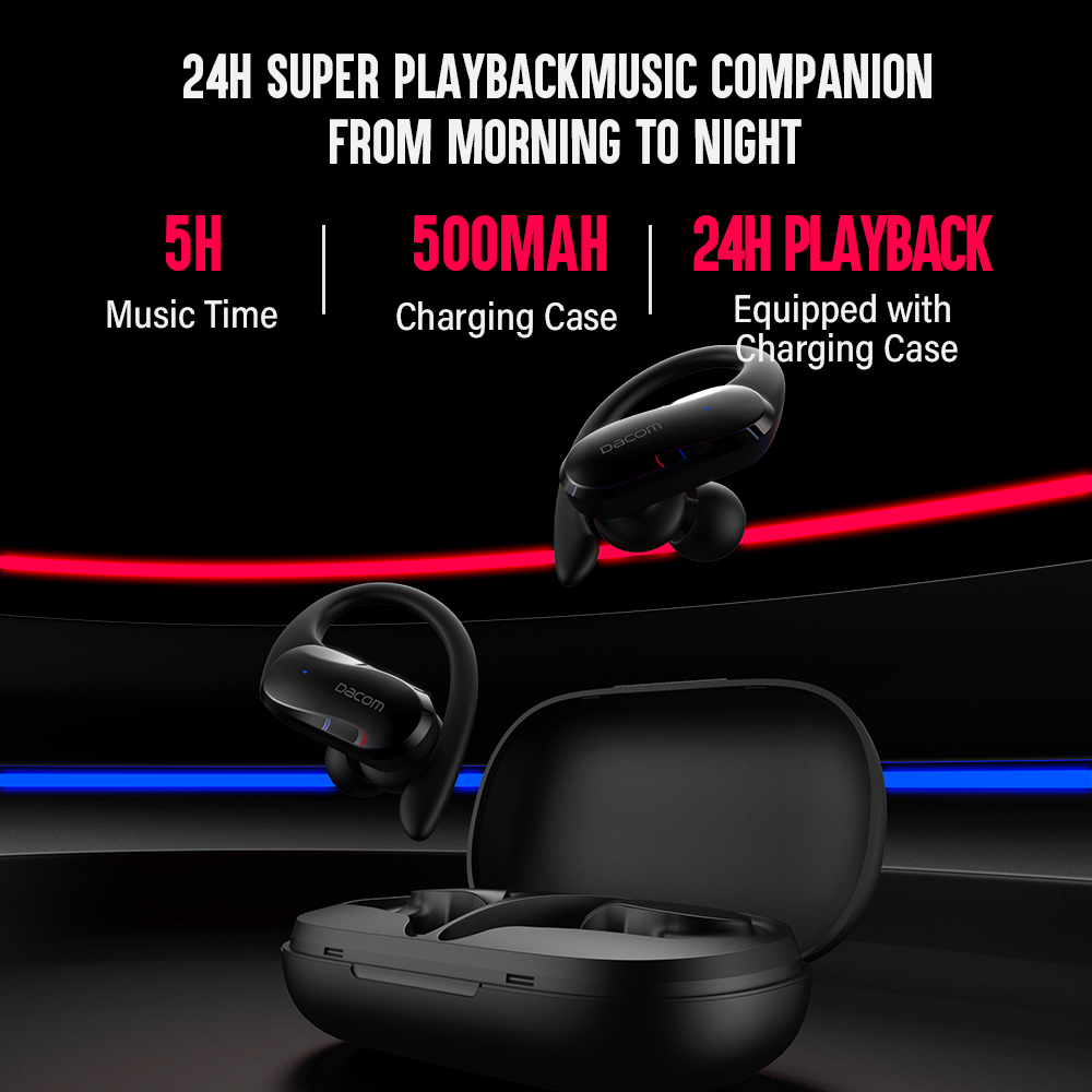 سماعة أذن بلوتوث TWS ، سماعات  - مراجعة Sports Earphone Hook وسعره
