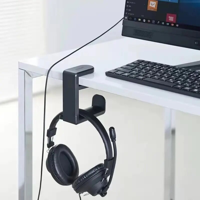 حامل سماعات الرأس تحت المكتب ب - مراجعة Headphone Stand Desk وسعره