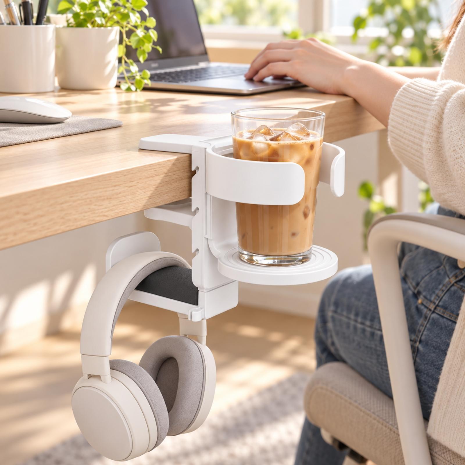حامل سماعات رأس للمكتب مع حامل - مراجعة Headphone Stand Desk وسعره