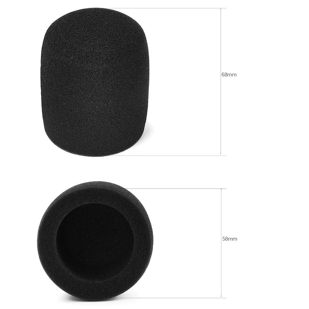 غطاء ميكروفون بديل من الإسفنج  - مراجعة Shure Mic Mv7 وسعره
