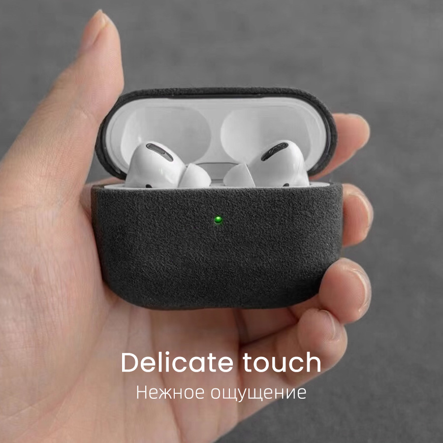 حافظة ALCANTARA لأجهزة AirPods - مراجعة Bluetooth Headset On Ear وسعره