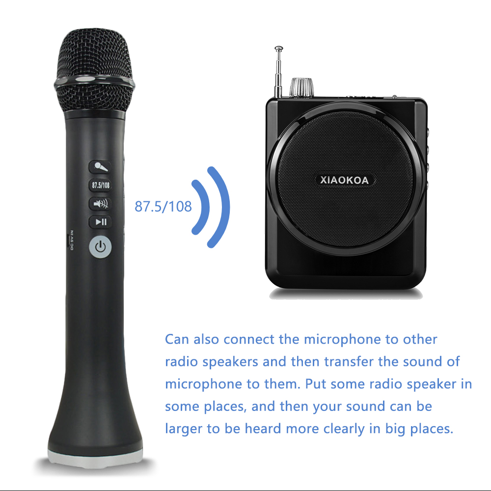 XIAOKOA L-698 15 واط اللاسلكية - مراجعة Shure Mic Sm58 وسعره