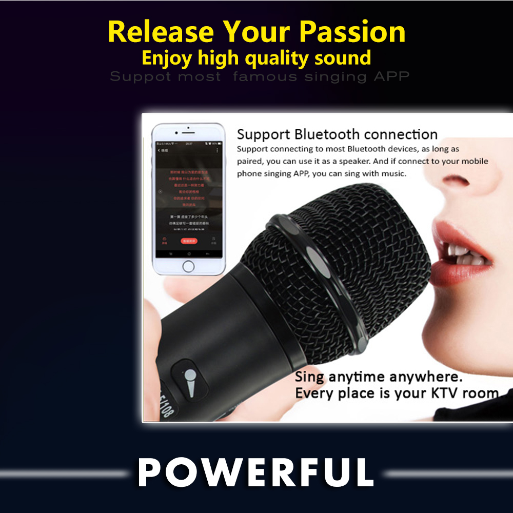 XIAOKOA L-698 15 واط اللاسلكية - مراجعة Shure Mic Sm58 وسعره