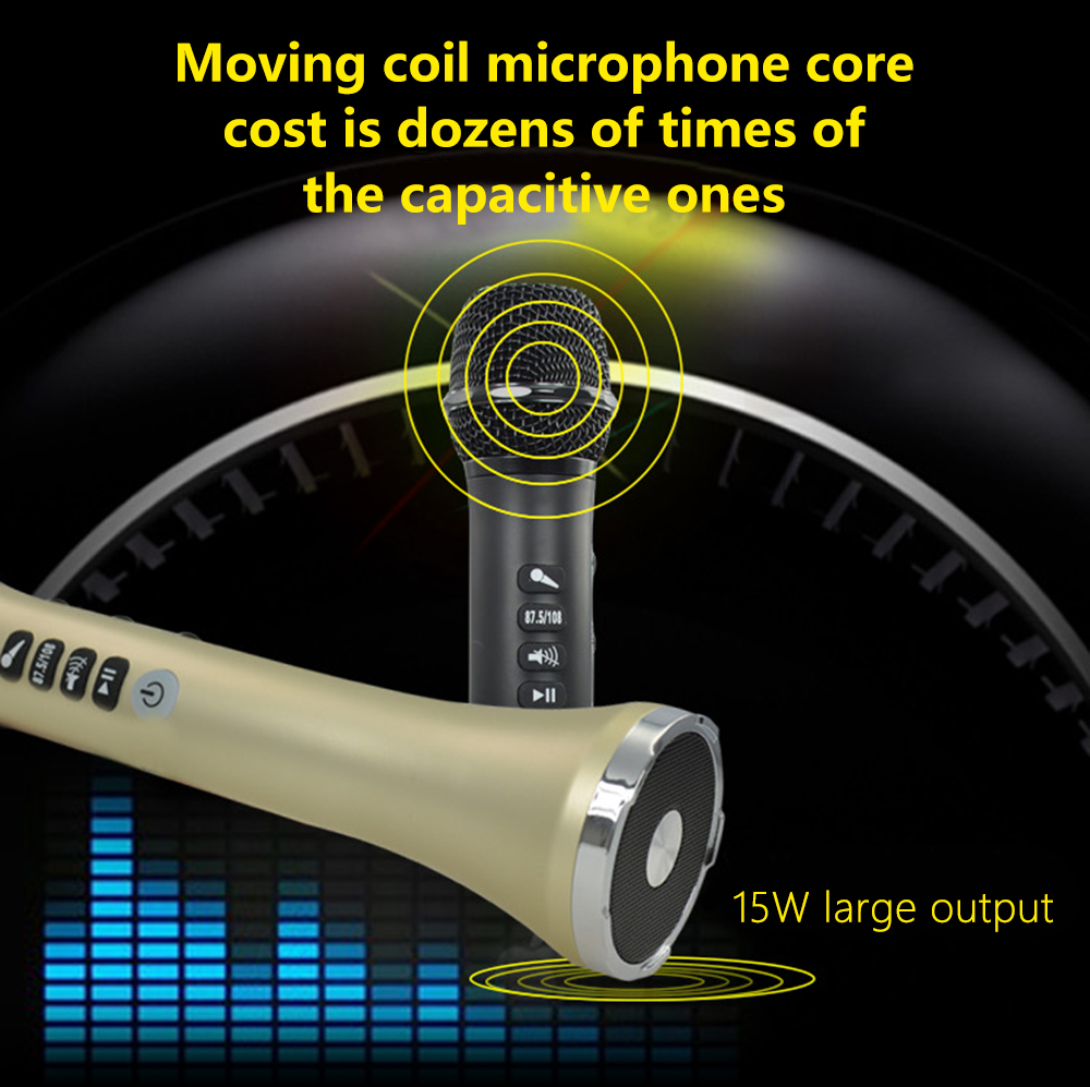 XIAOKOA L-698 15 واط اللاسلكية - مراجعة Shure Mic Sm58 وسعره