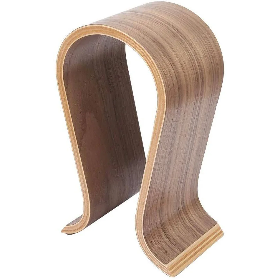 حامل سماعات رأس خشبي، يمكن است - مراجعة Headphone Stand Desk وسعره