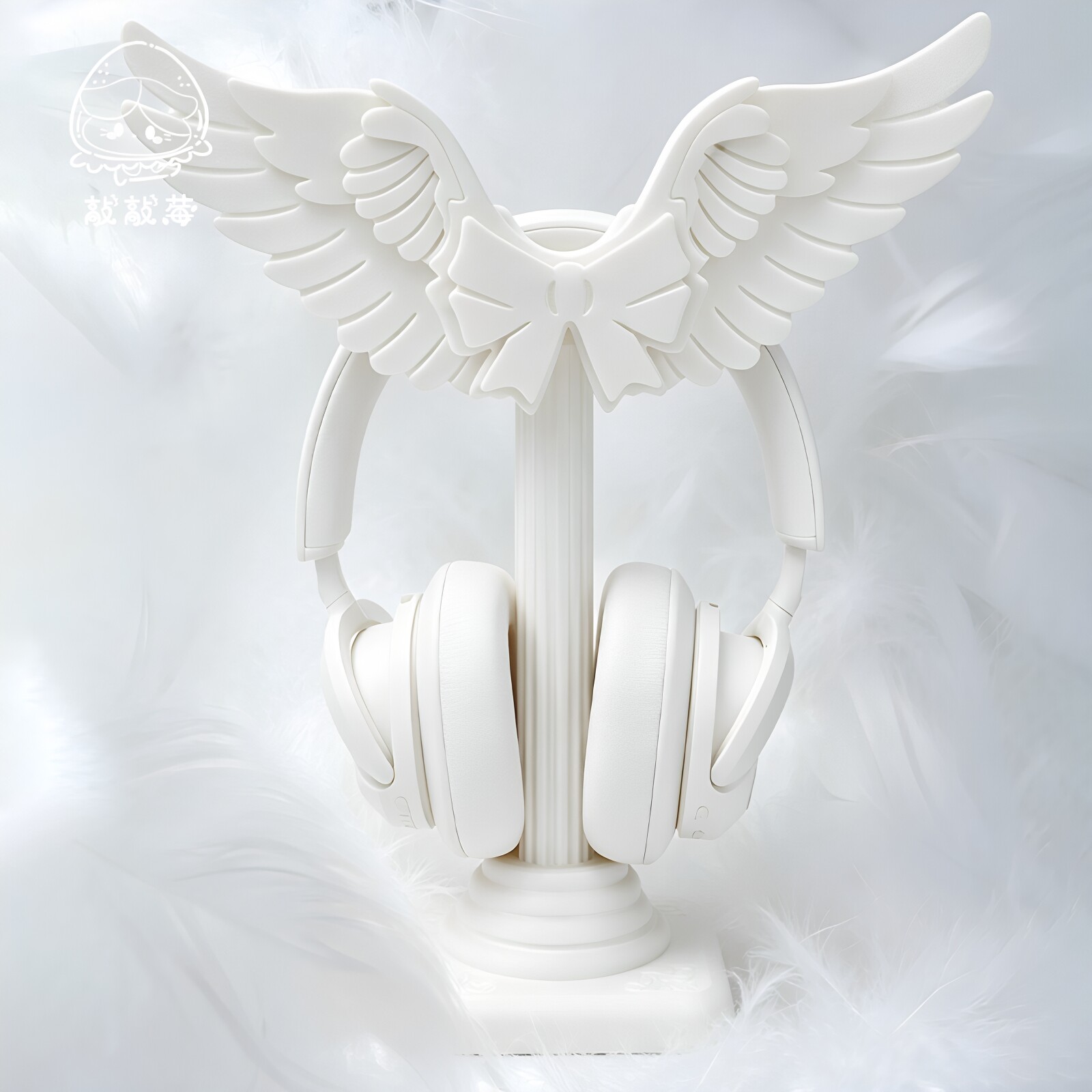 حامل سماعات رأس بتصميم أجنحة م - مراجعة Headphone Stand Desk وسعره