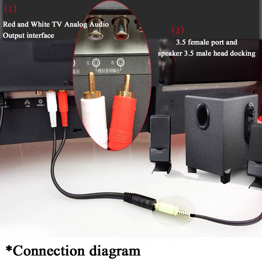 AU موصل صوت aux لسماعات الرأس  - مراجعة Cable Extension 3.5 وسعره