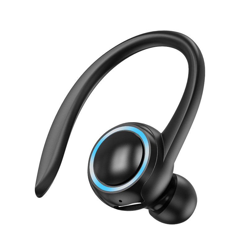 سماعة بلوتوث صغيرة أحادية الأذ - مراجعة Sports Earphone Hook وسعره