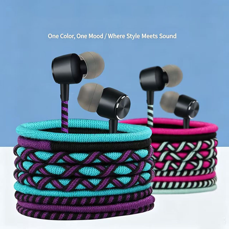 سماعات أذن سلكية مضفرة بمقبس 3 - مراجعة Audiophile Headphone Wired وسعره